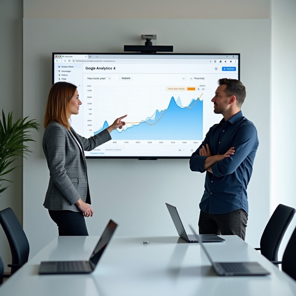 Srovnávací pohled v Google Analytics